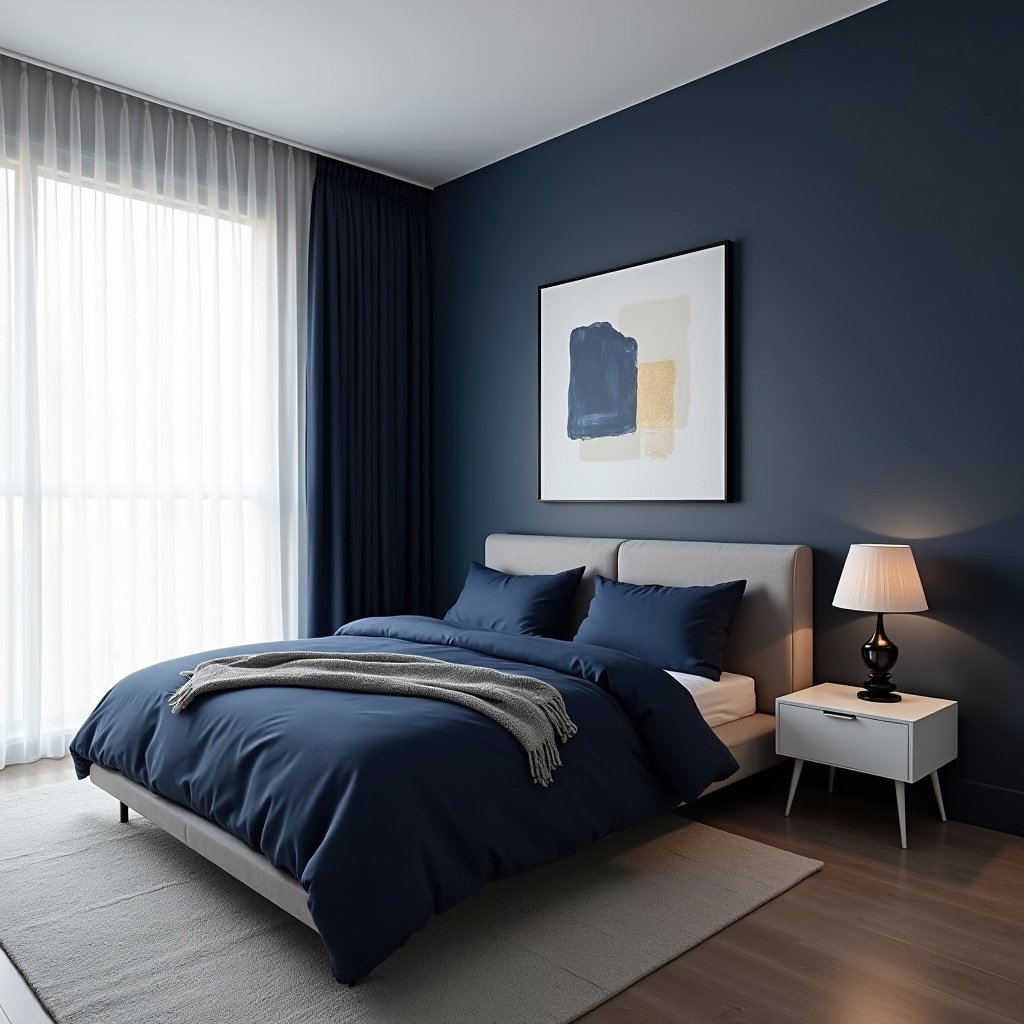 Navy Blue Bedroom Ideas 2