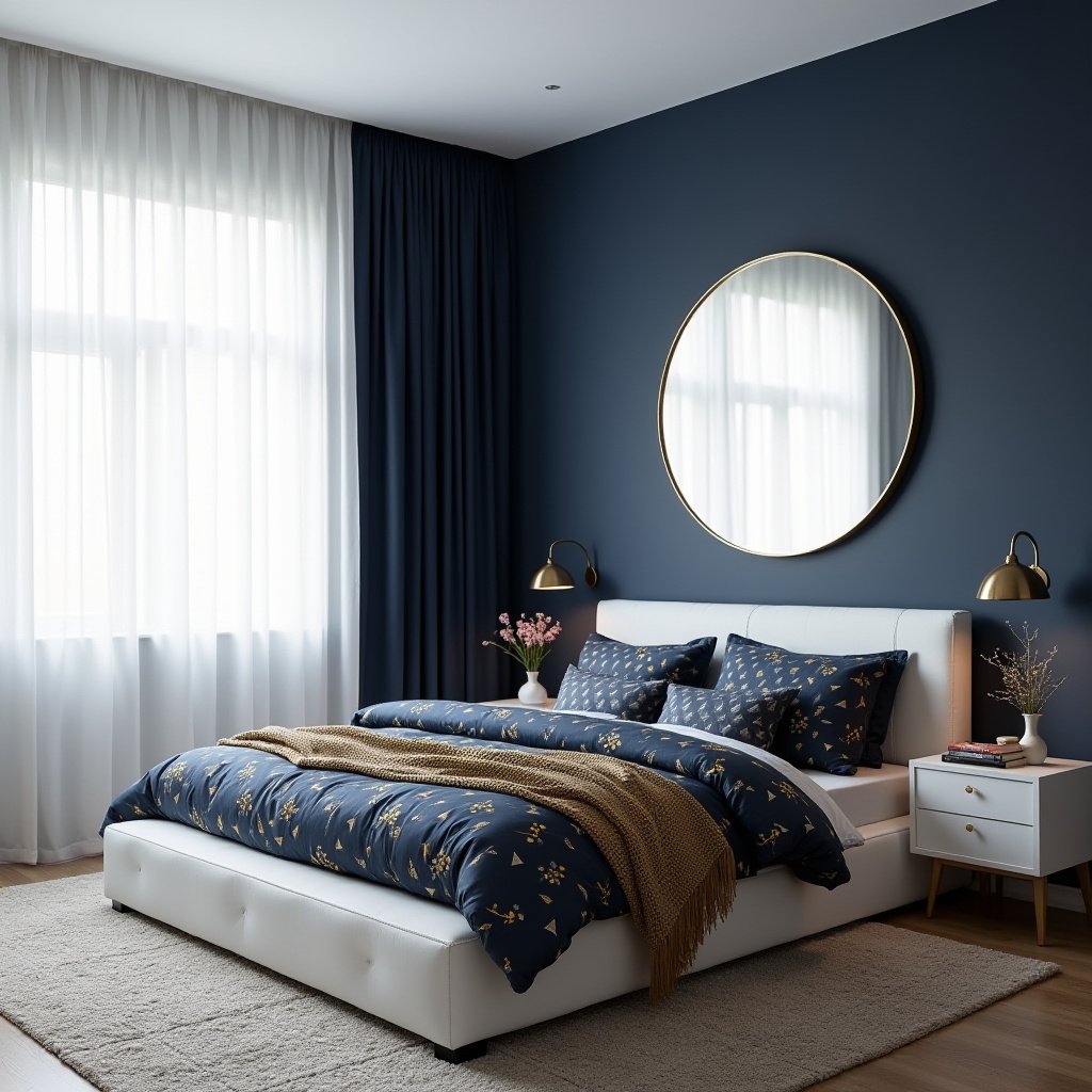 Navy Blue Bedroom Ideas 6
