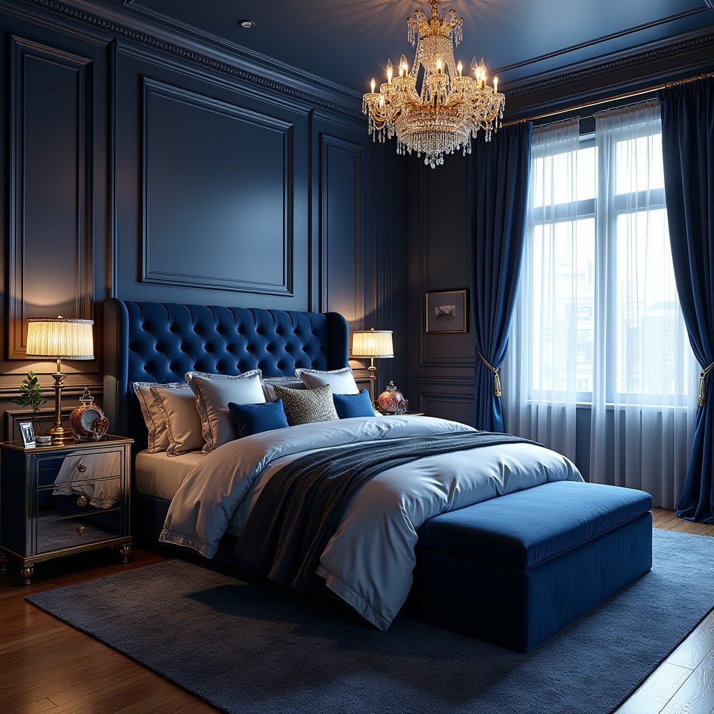 Navy Blue Bedroom Ideas 9
