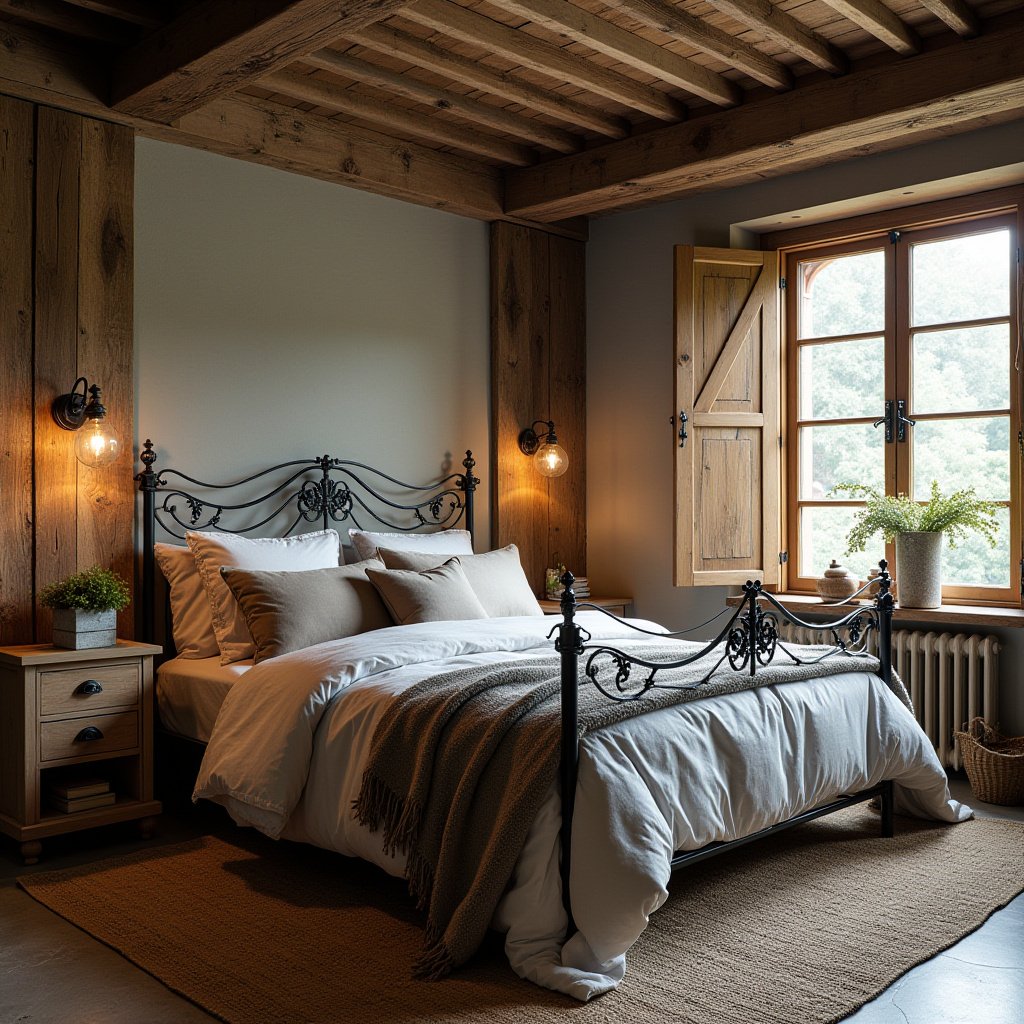 Neutral And Black Bedroom 12