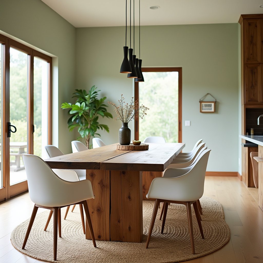 Organic Modern Dining Room 1