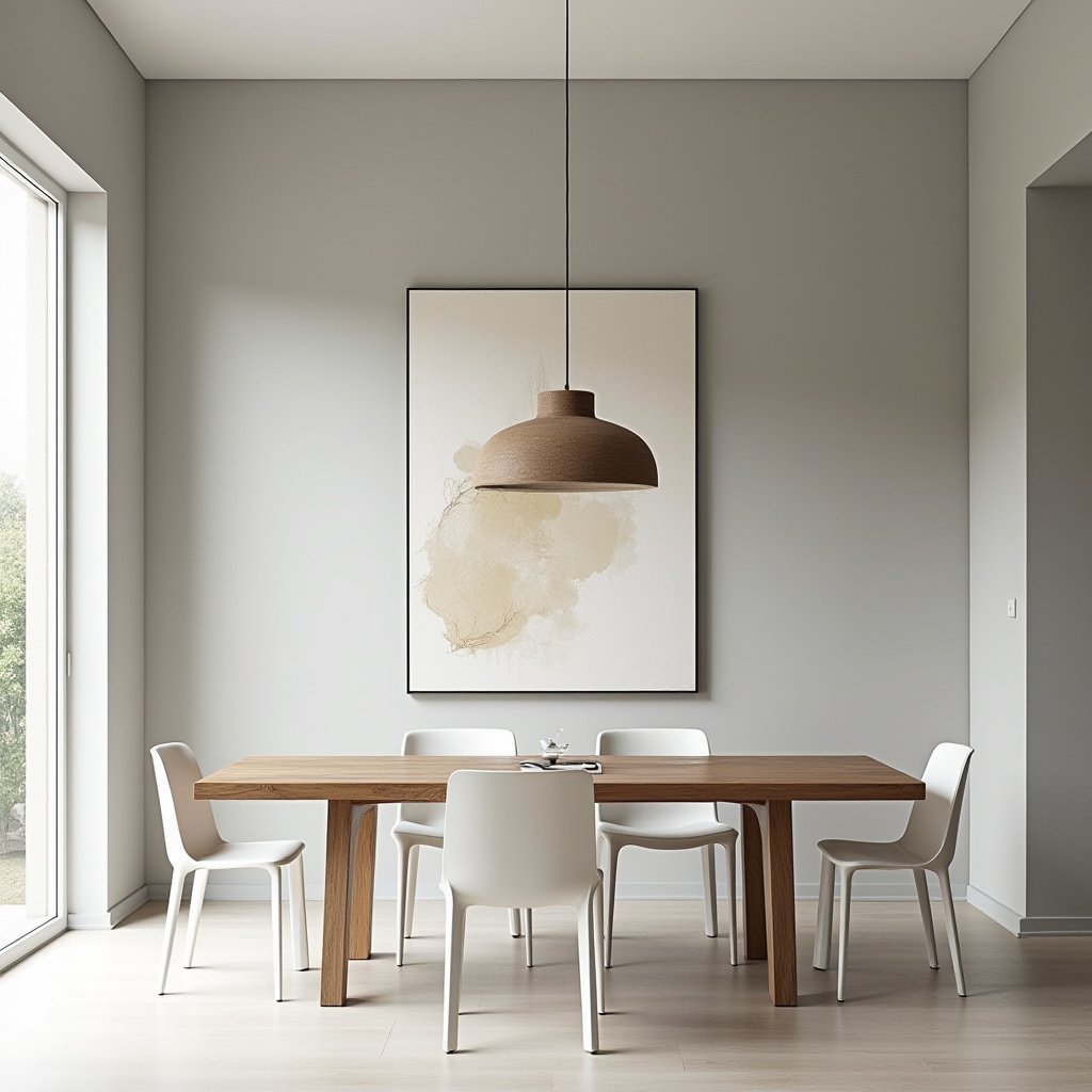 Organic Modern Dining Room 20