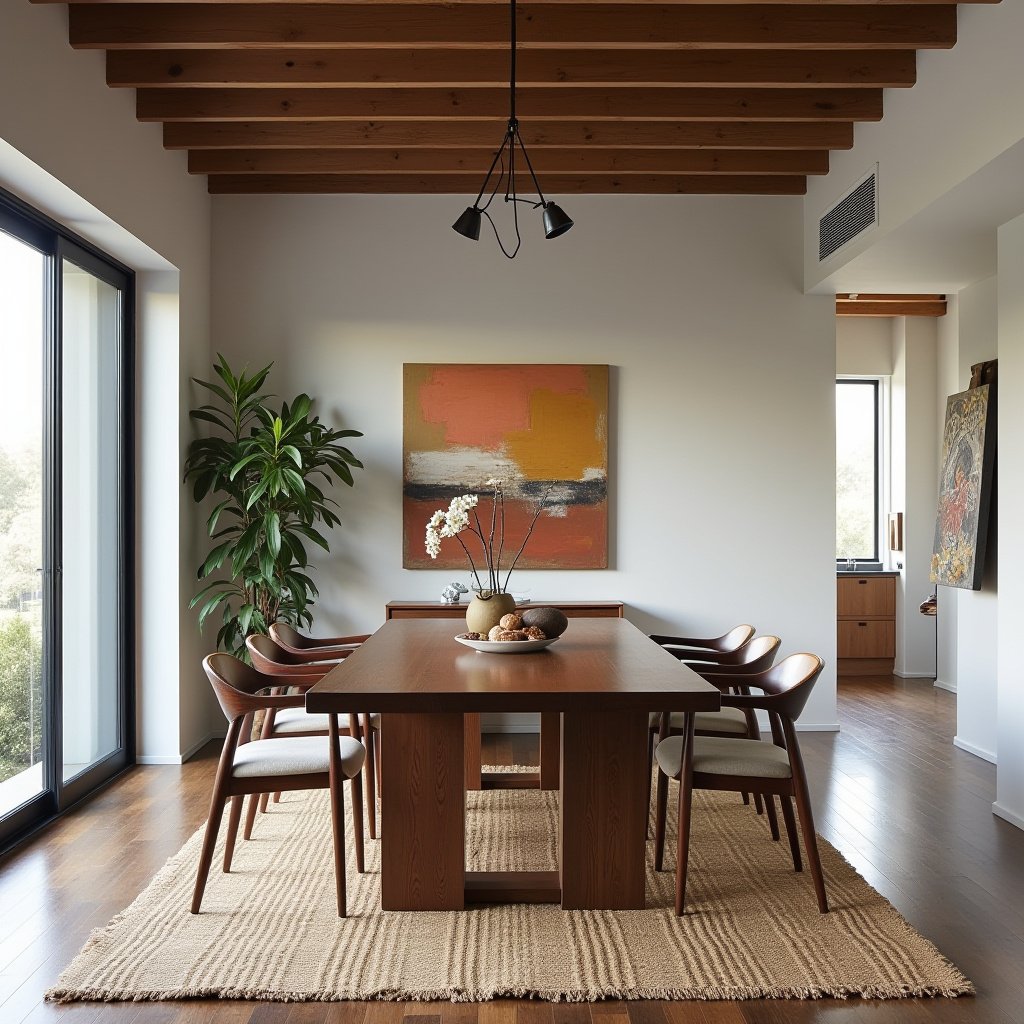 Organic Modern Dining Room 3