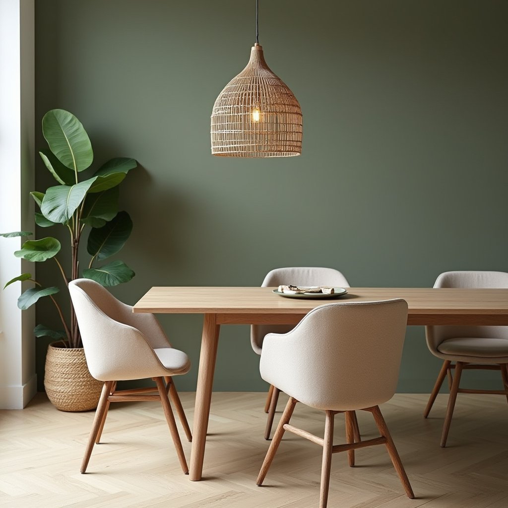 Organic Modern Dining Room 4