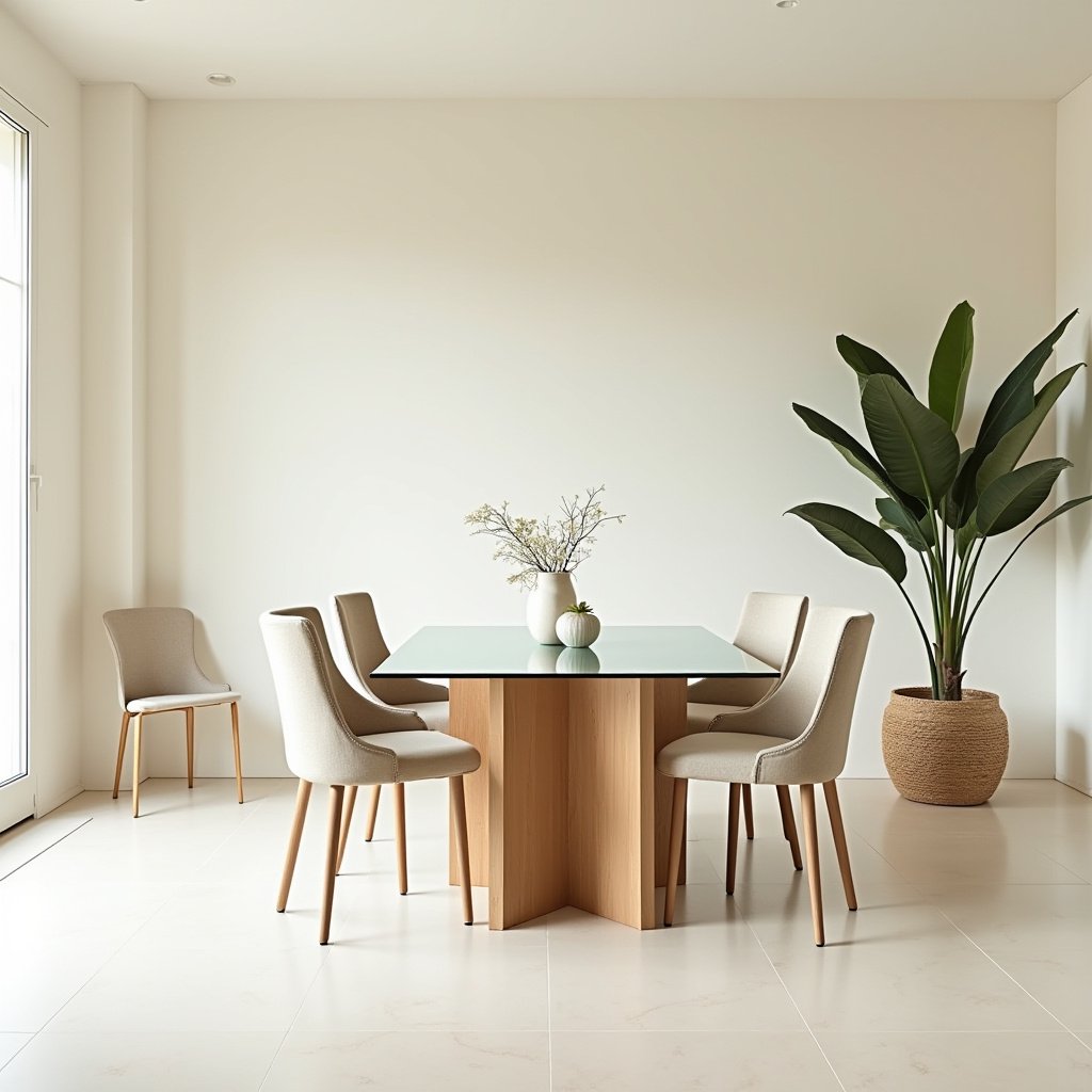 Organic Modern Dining Room 7
