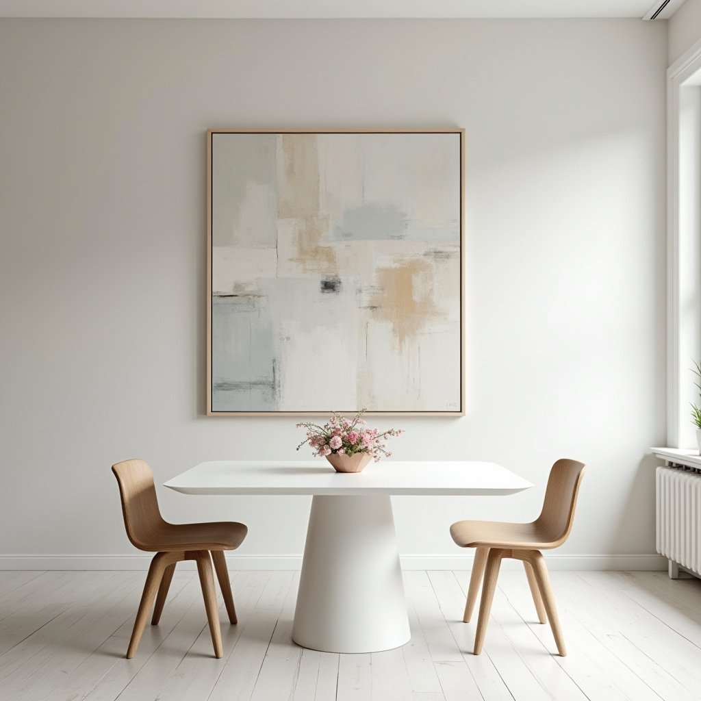 Organic Modern Dining Room 9