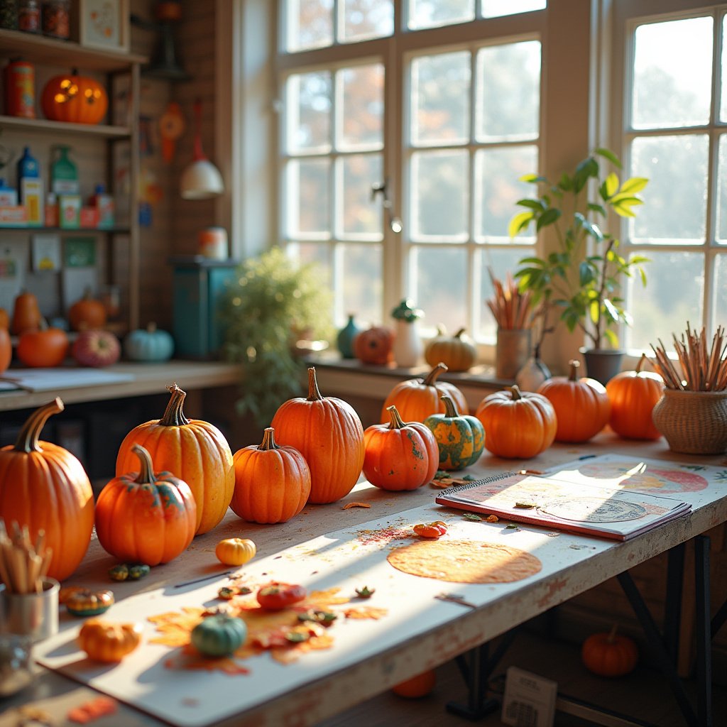 Painted Pumpkin Ideas 10