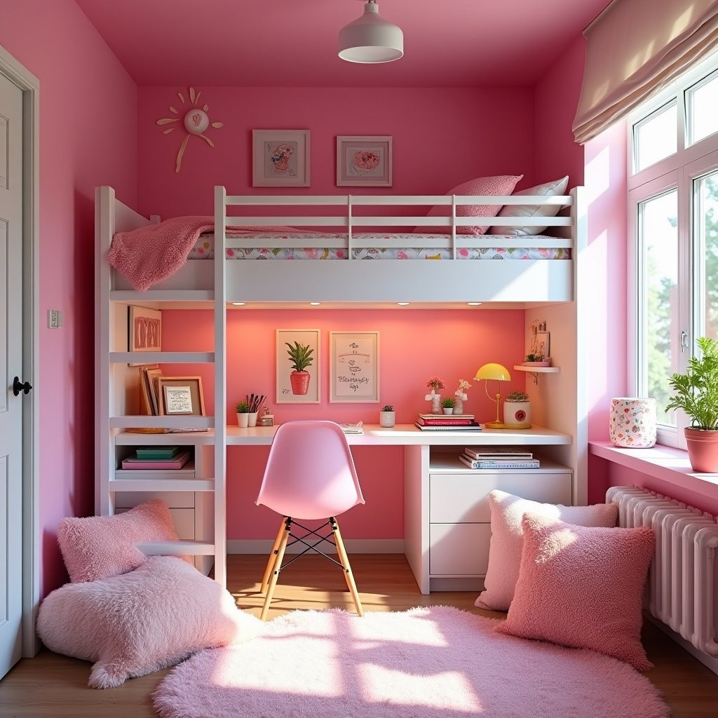 Pink Bedroom Ideas 15