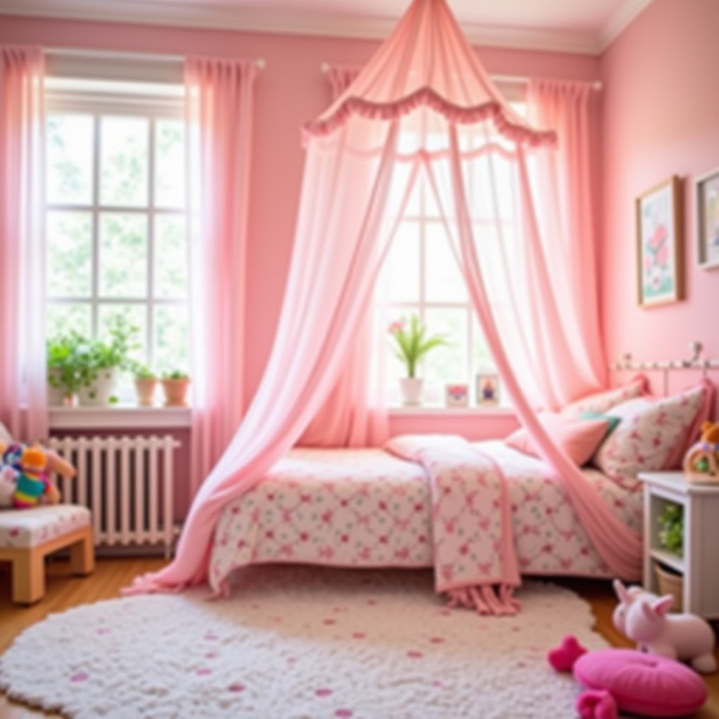 Pink Bedroom Ideas 6