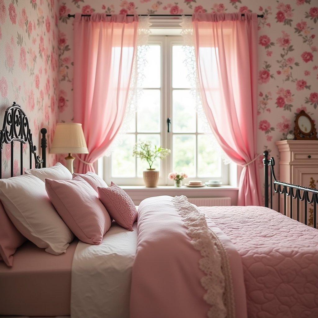 Pink Bedroom Ideas 9