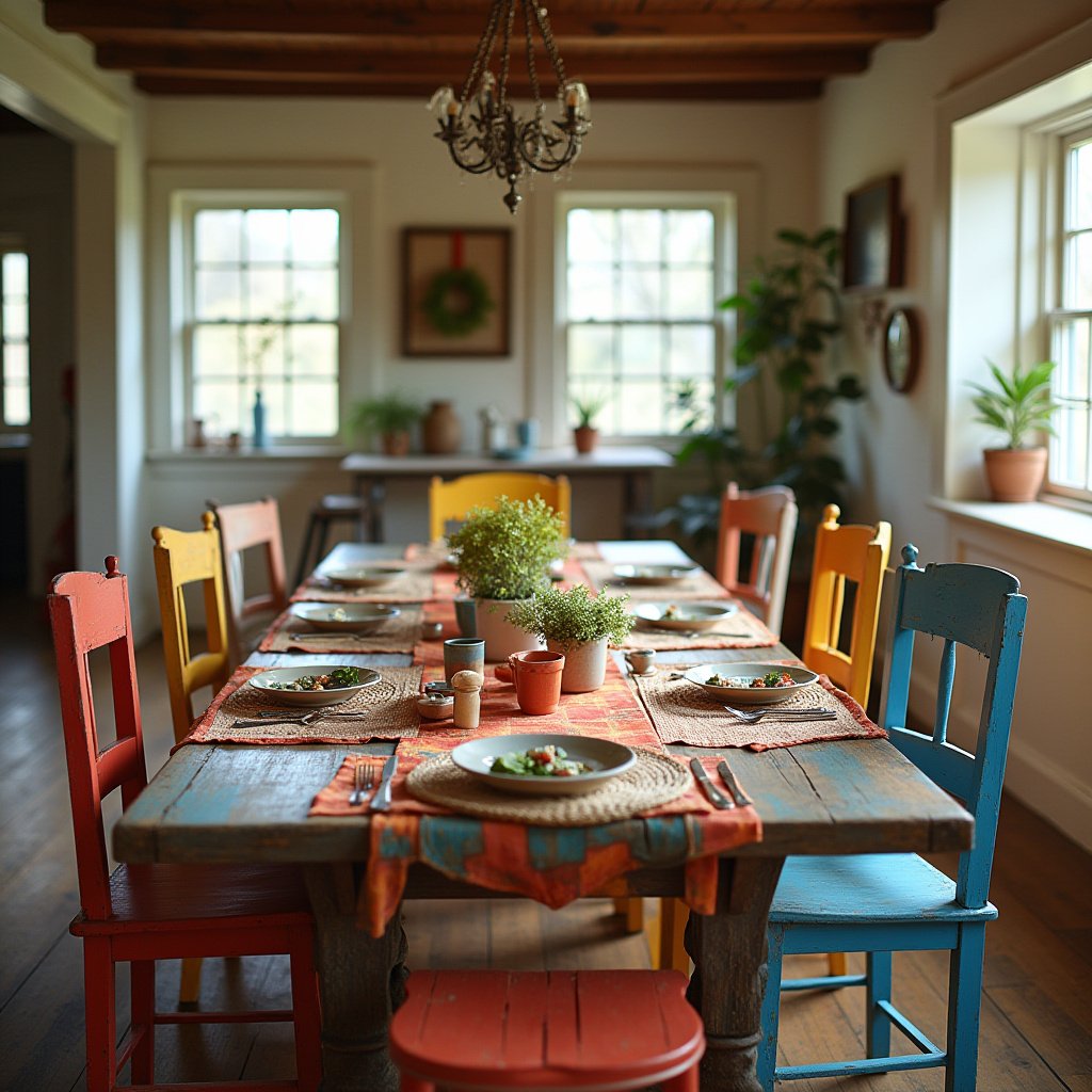 Rustic Dining Table 11