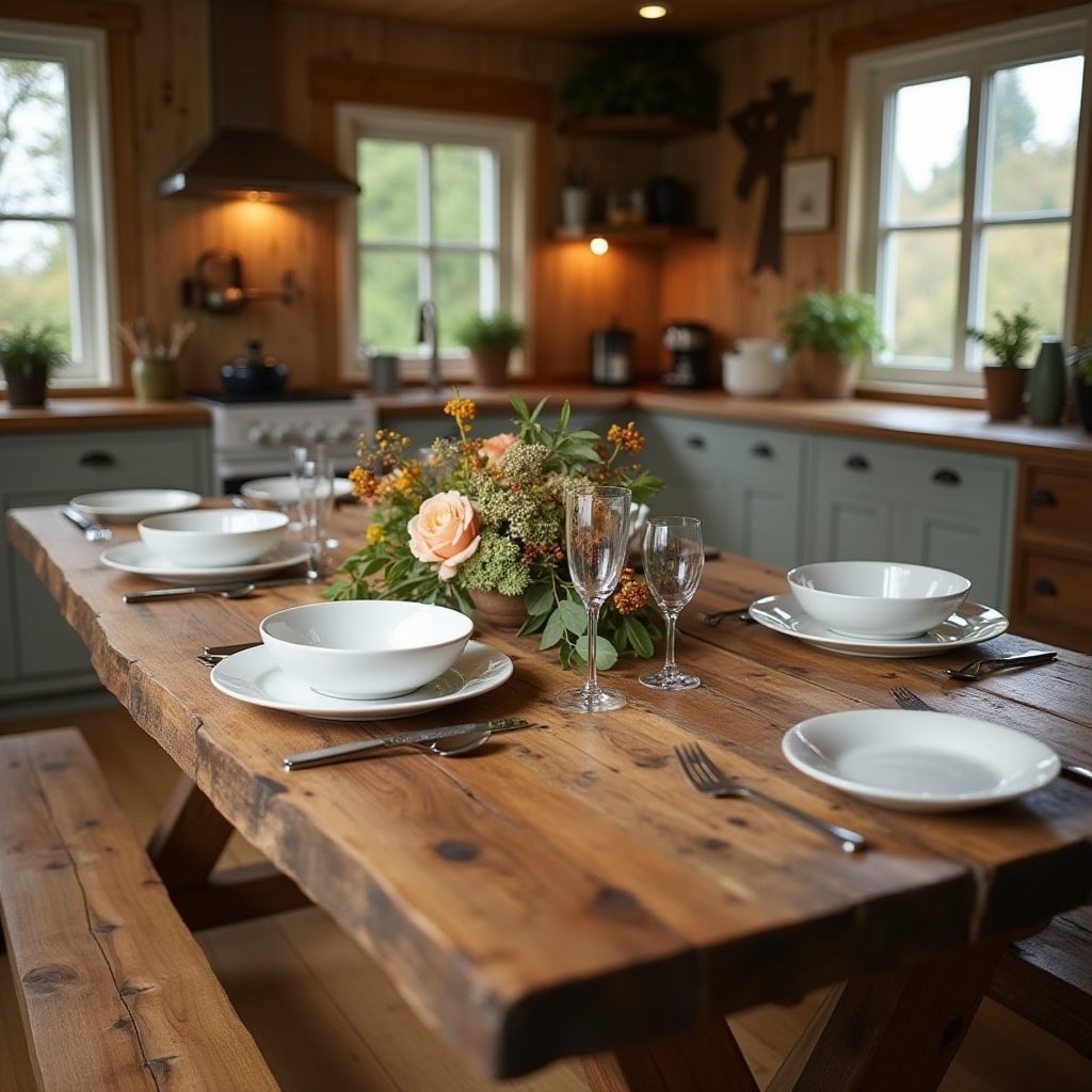 Rustic Dining Table 14