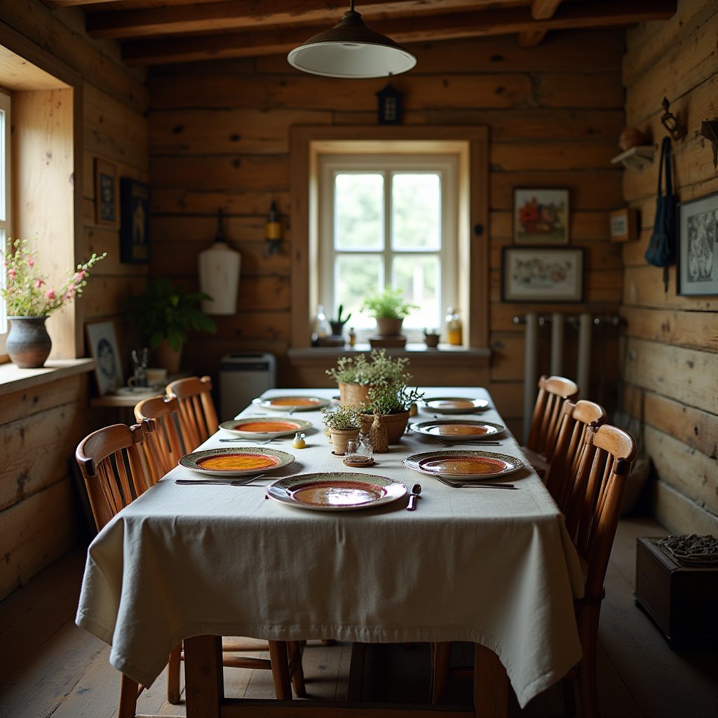 Rustic Dining Table 16