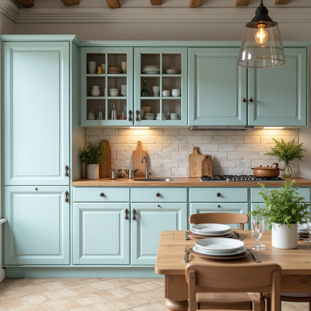 Rustic Kitchen Cabinets 13