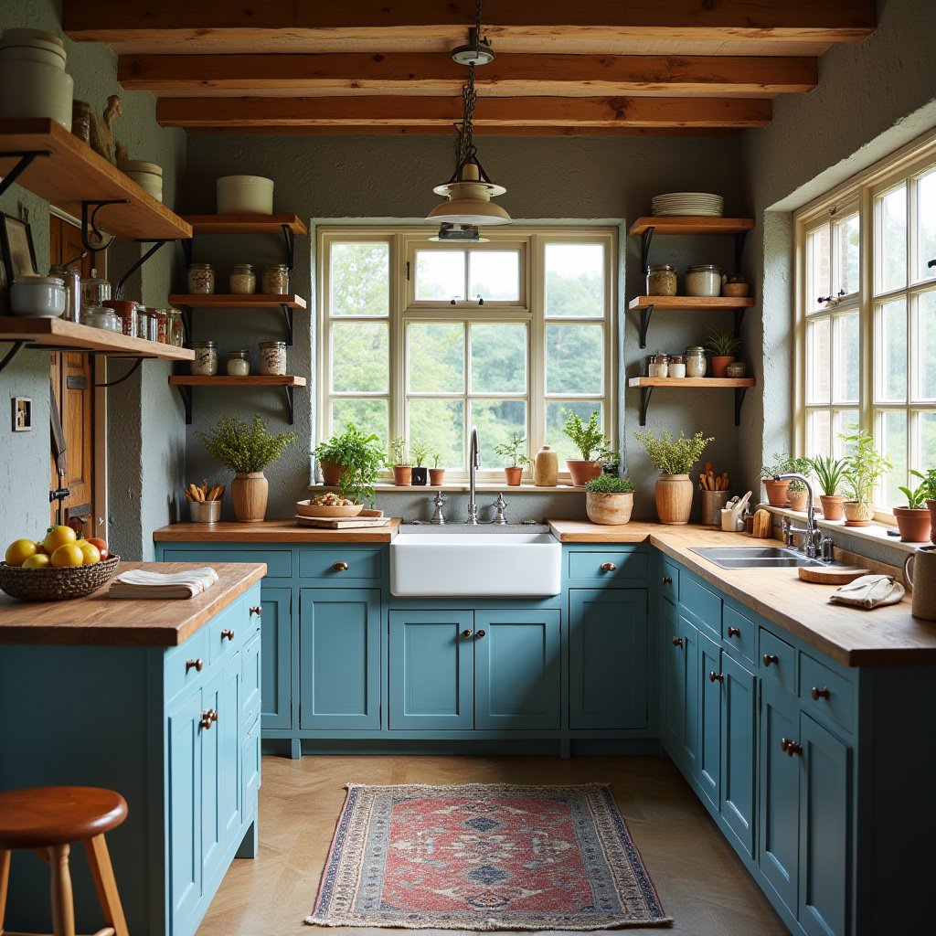 Rustic Kitchen Cabinets 17