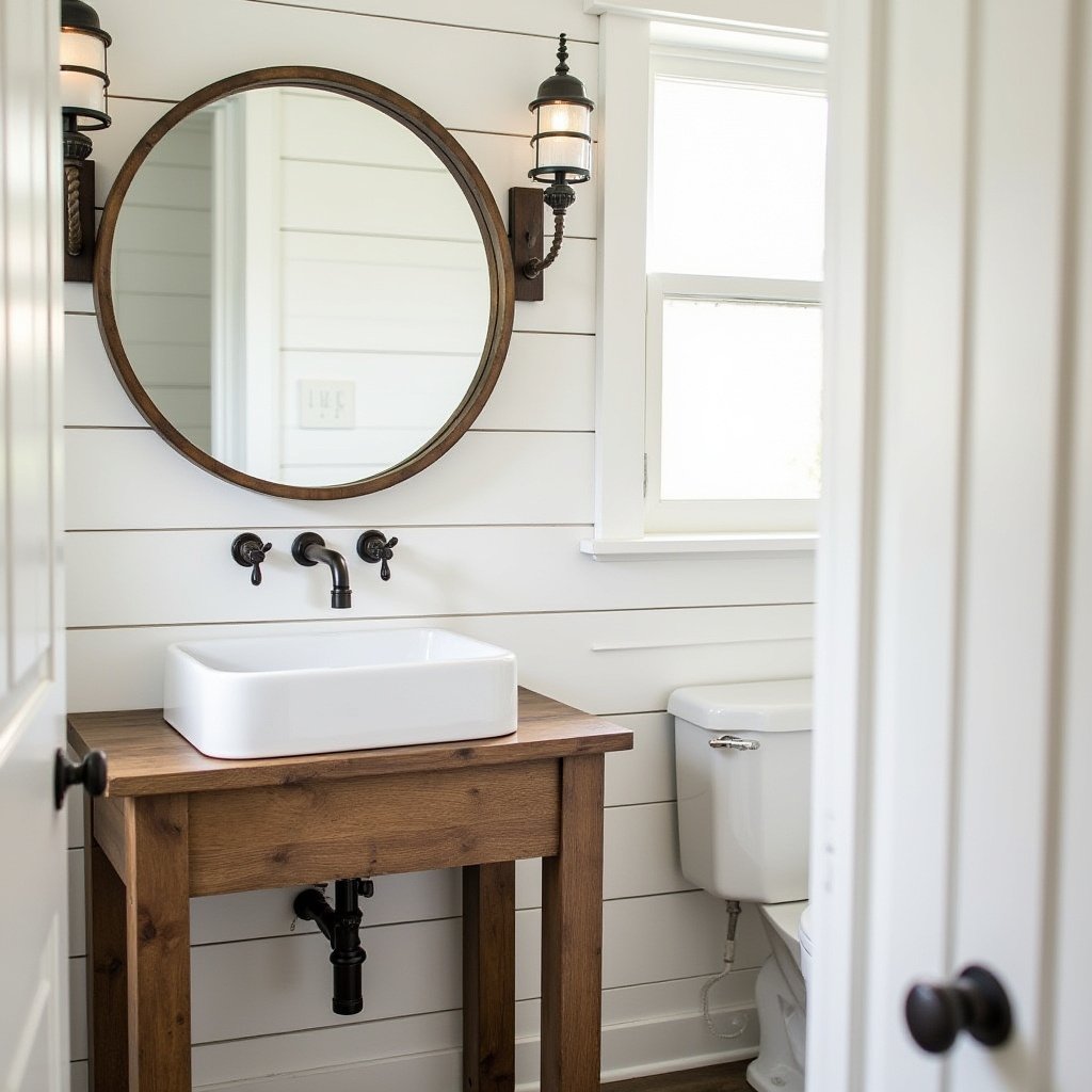 Small Powder Bathroom Ideas 19
