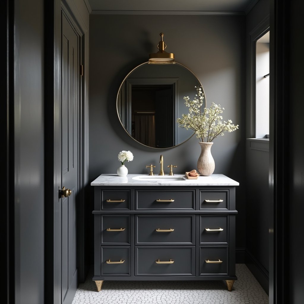Small Powder Bathroom Ideas 9
