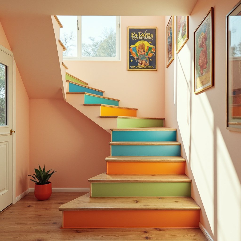 Stairs Makeover Ideas 16