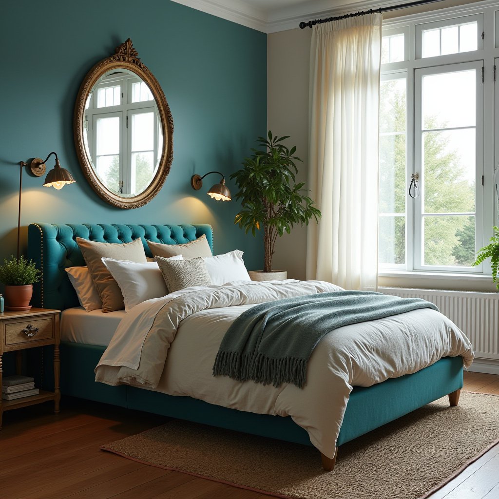Teal Bedroom Ideas 11