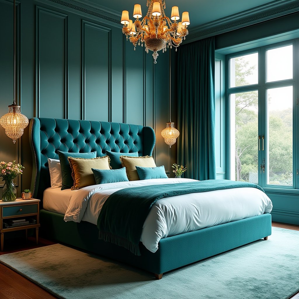 Teal Bedroom Ideas 15