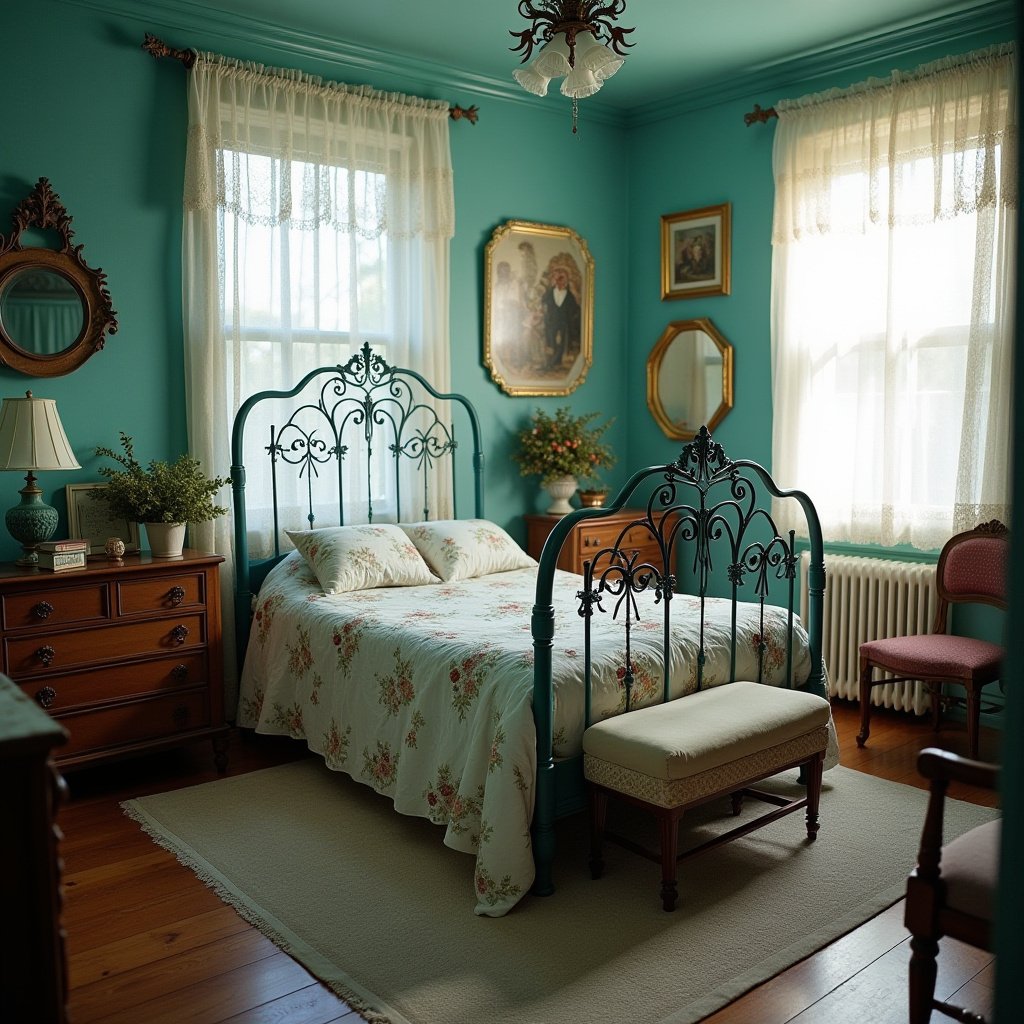 Teal Bedroom Ideas 16