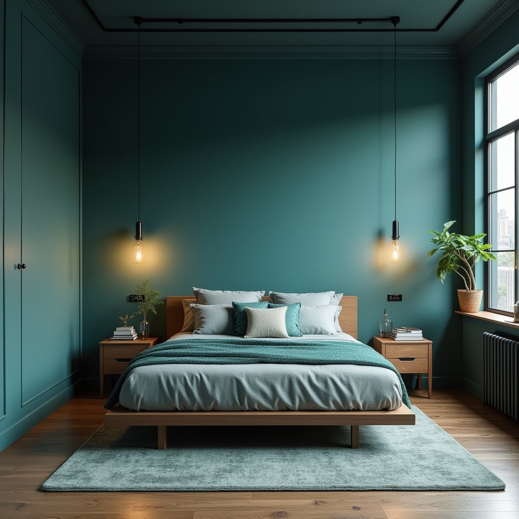 Teal Bedroom Ideas 17