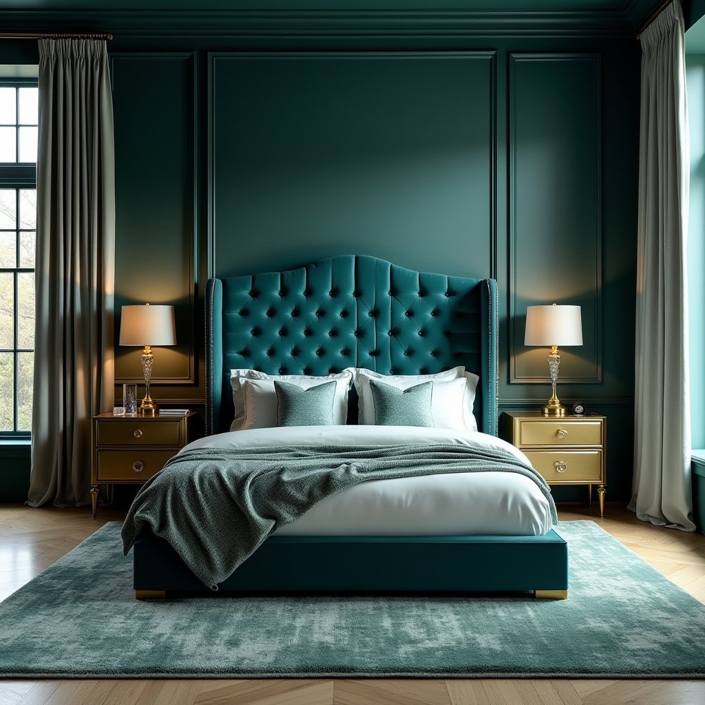 Teal Bedroom Ideas 6