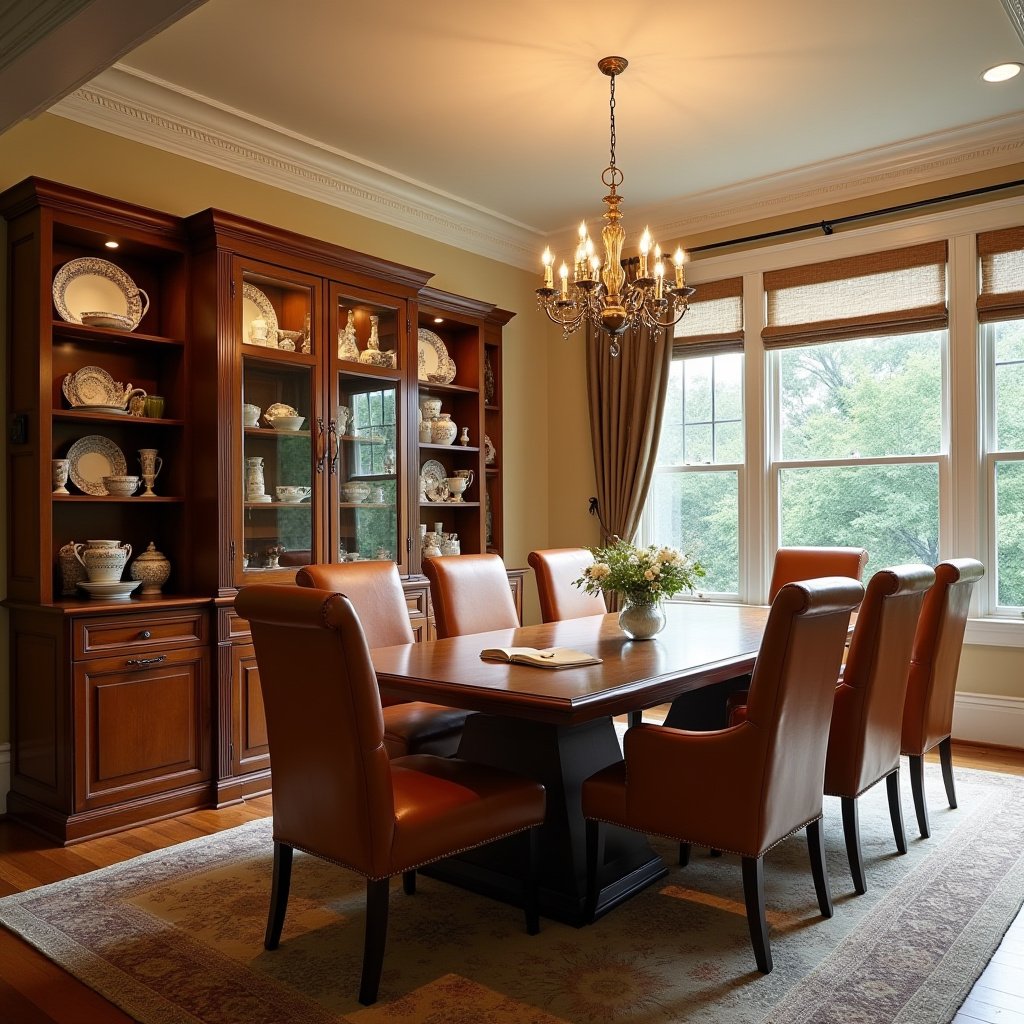 Warm Dining Room 14