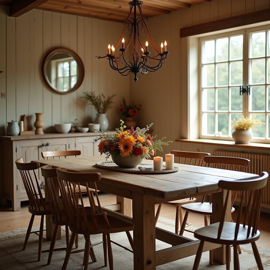 Warm Dining Room 16