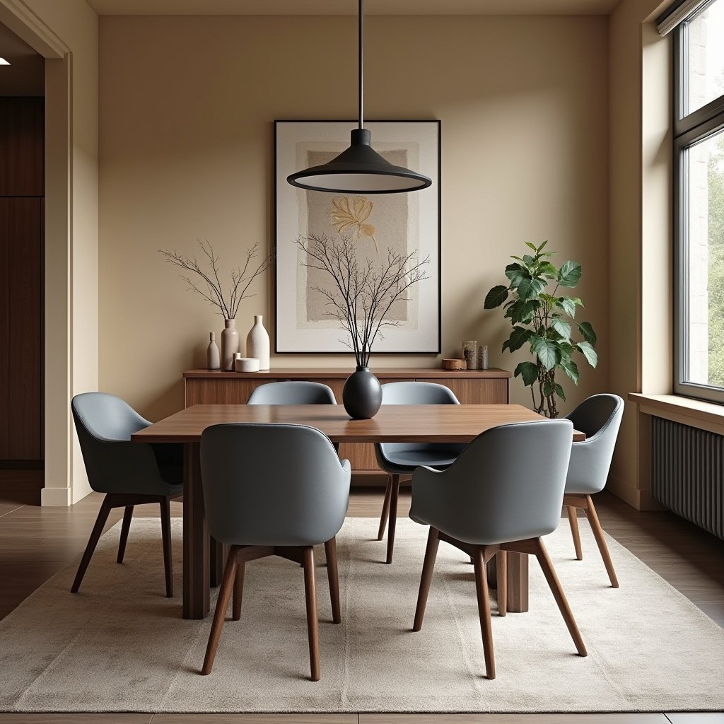 Warm Dining Room 19