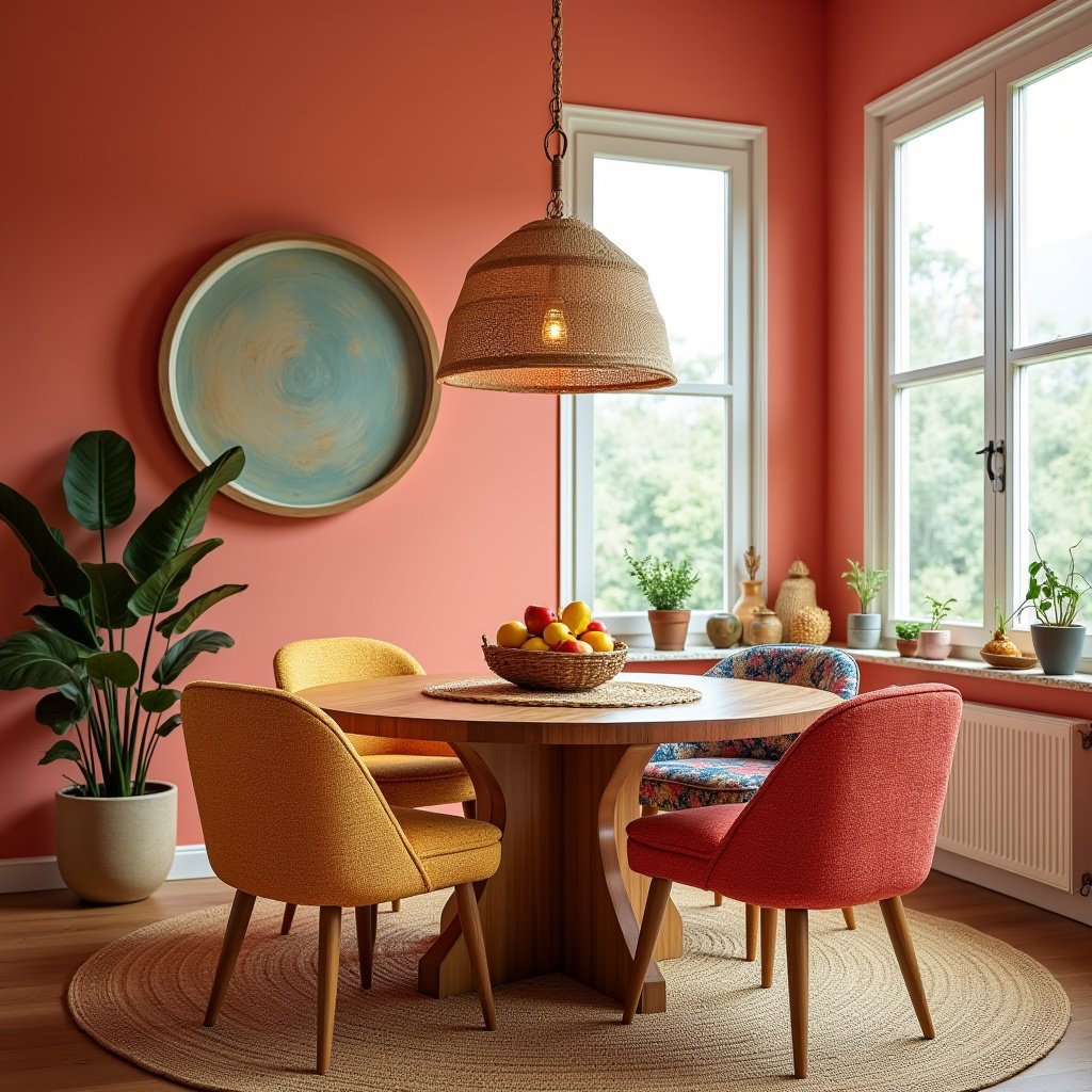 Warm Dining Room 20