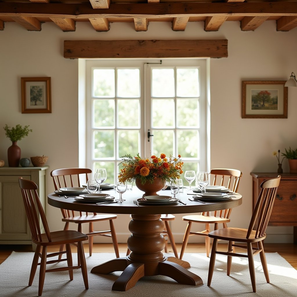 Warm Dining Room 6
