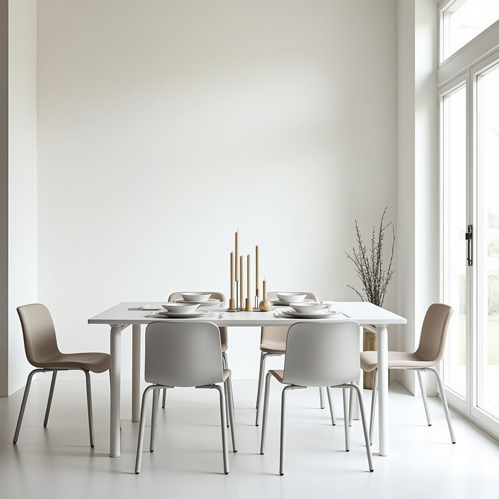 White Dining Table 16