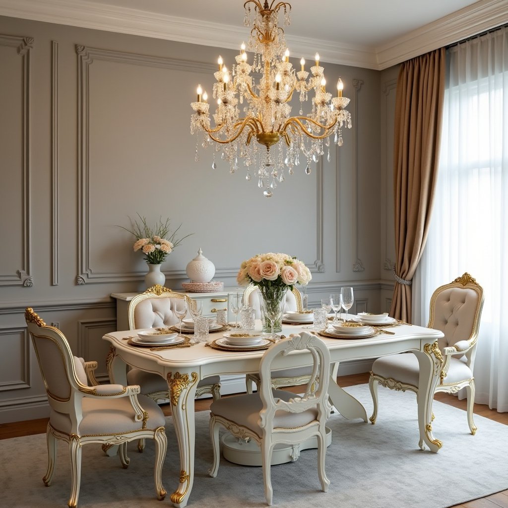 White Dining Table 5