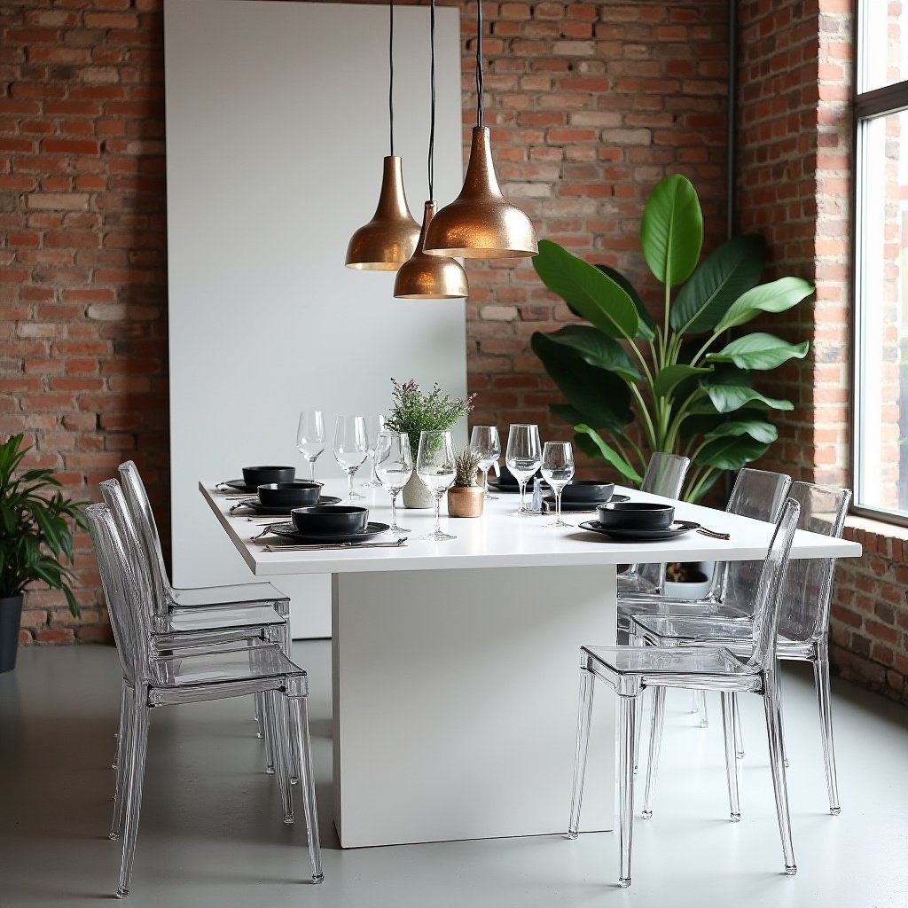 White Dining Table 7