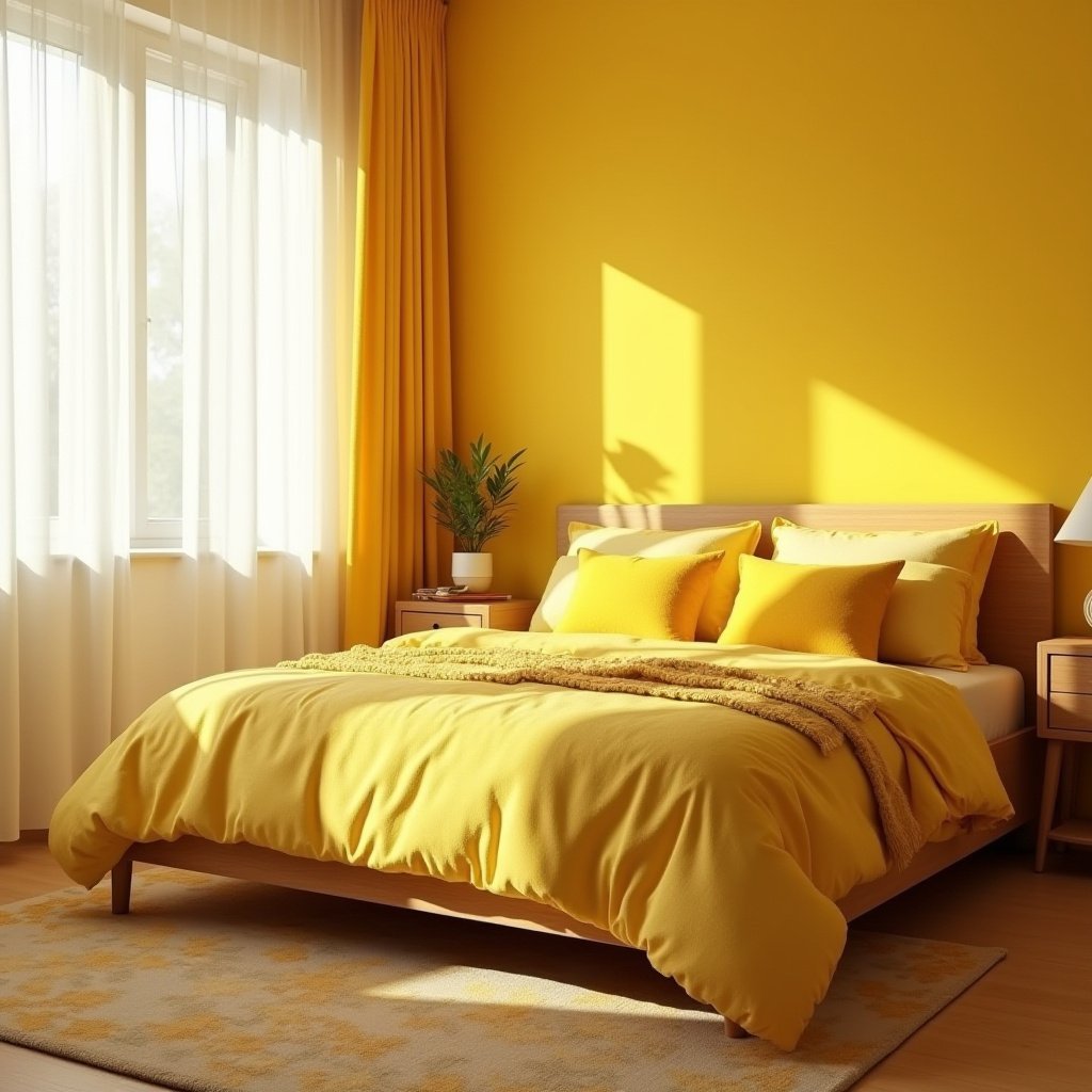 Yellow Bedroom Ideas 1