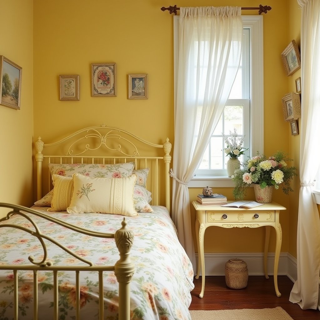 Yellow Bedroom Ideas 10