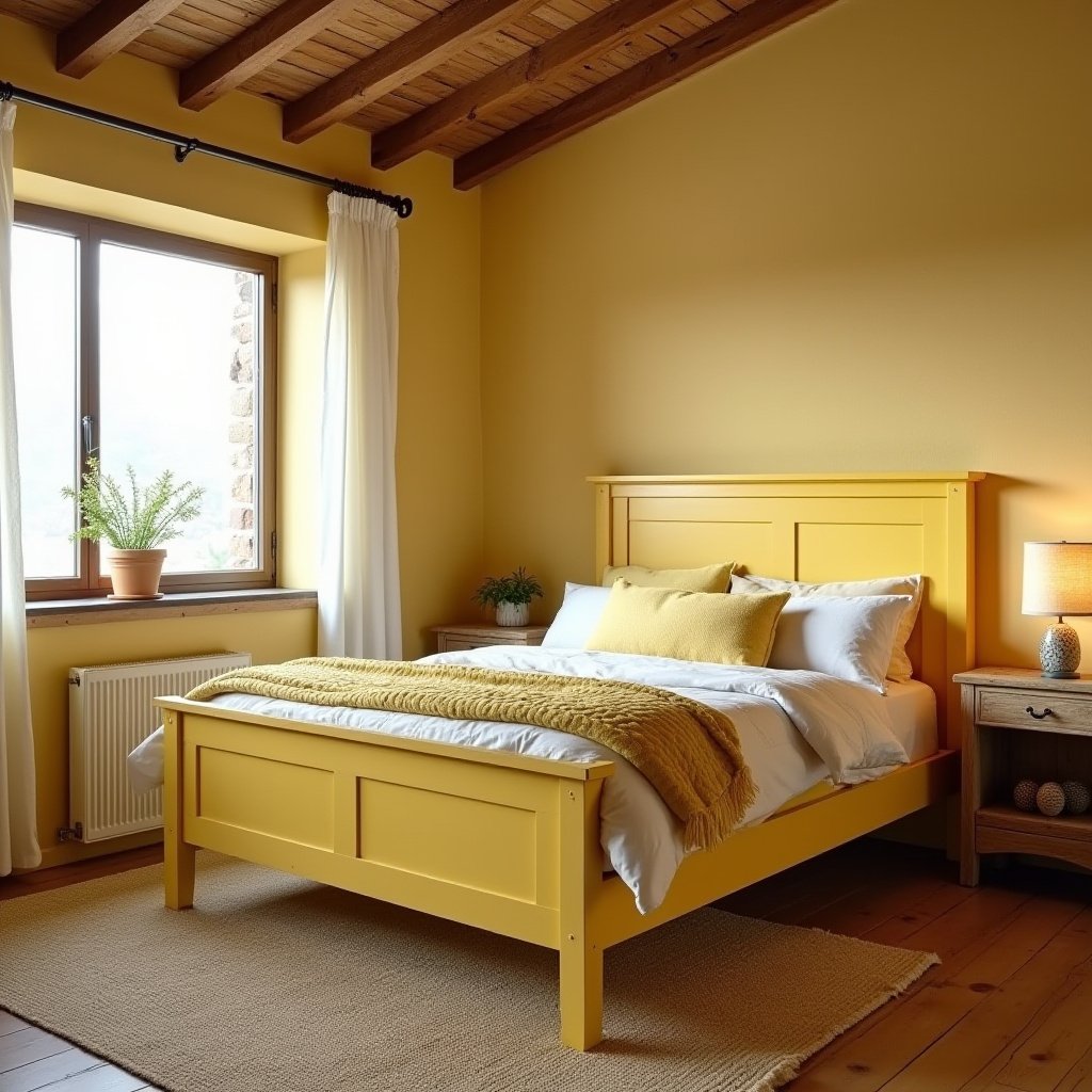 Yellow Bedroom Ideas 13