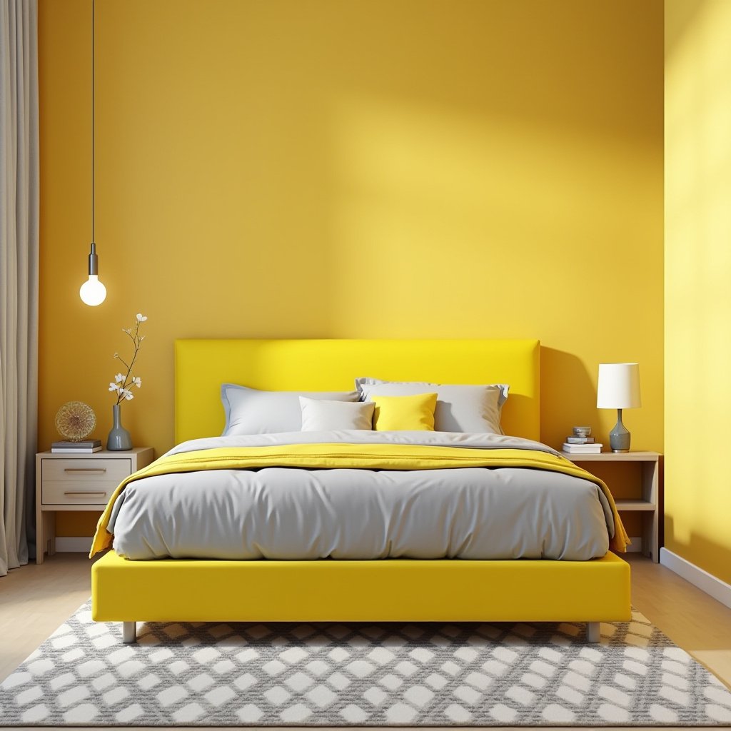Yellow Bedroom Ideas 15