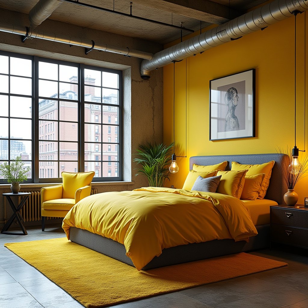 Yellow Bedroom Ideas 16