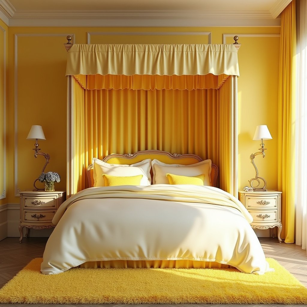 Yellow Bedroom Ideas 6